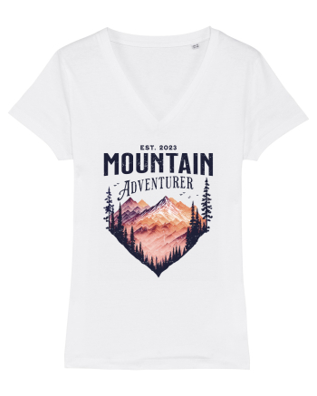 in stil grunge - Mountain Adventurer White