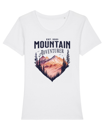 in stil grunge - Mountain Adventurer White