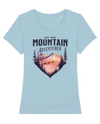 in stil grunge - Mountain Adventurer Sky Blue