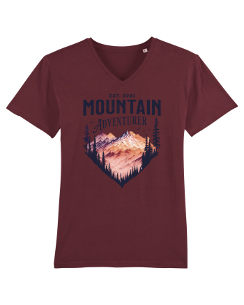 in stil grunge - Mountain Adventurer Burgundy