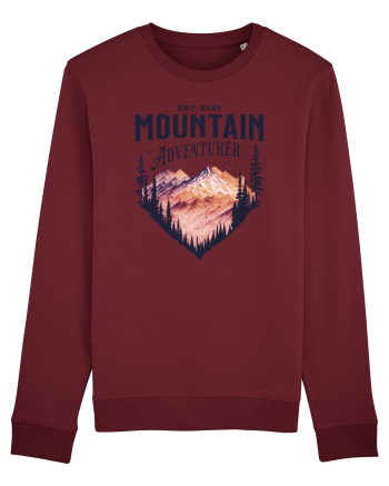 in stil grunge - Mountain Adventurer Burgundy
