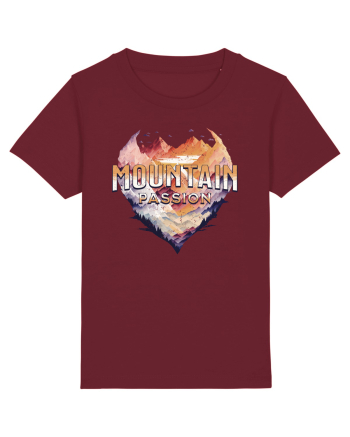 in stil grunge - Mountain passion Burgundy