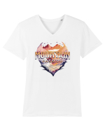 in stil grunge - Mountain passion Tricou mânecă scurtă guler V Bărbat Presenter
