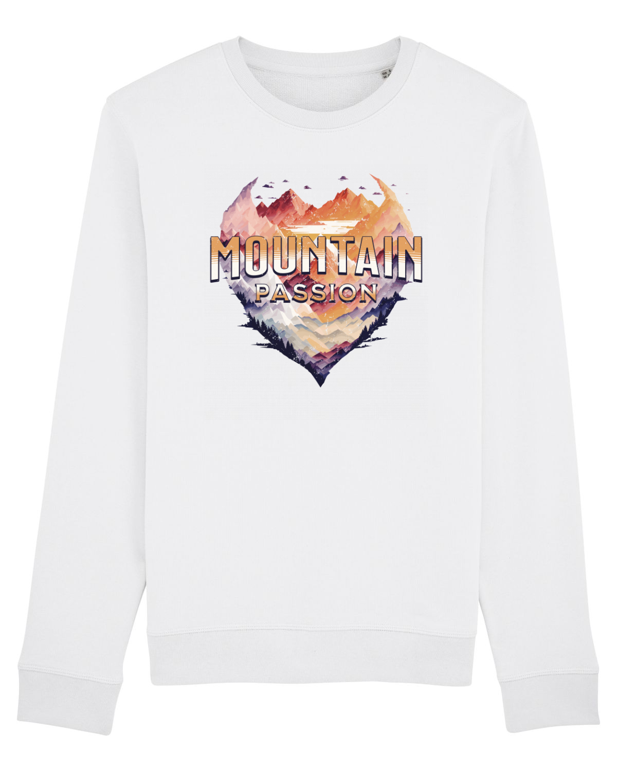 Bluză mânecă lungă Unisex Rise White