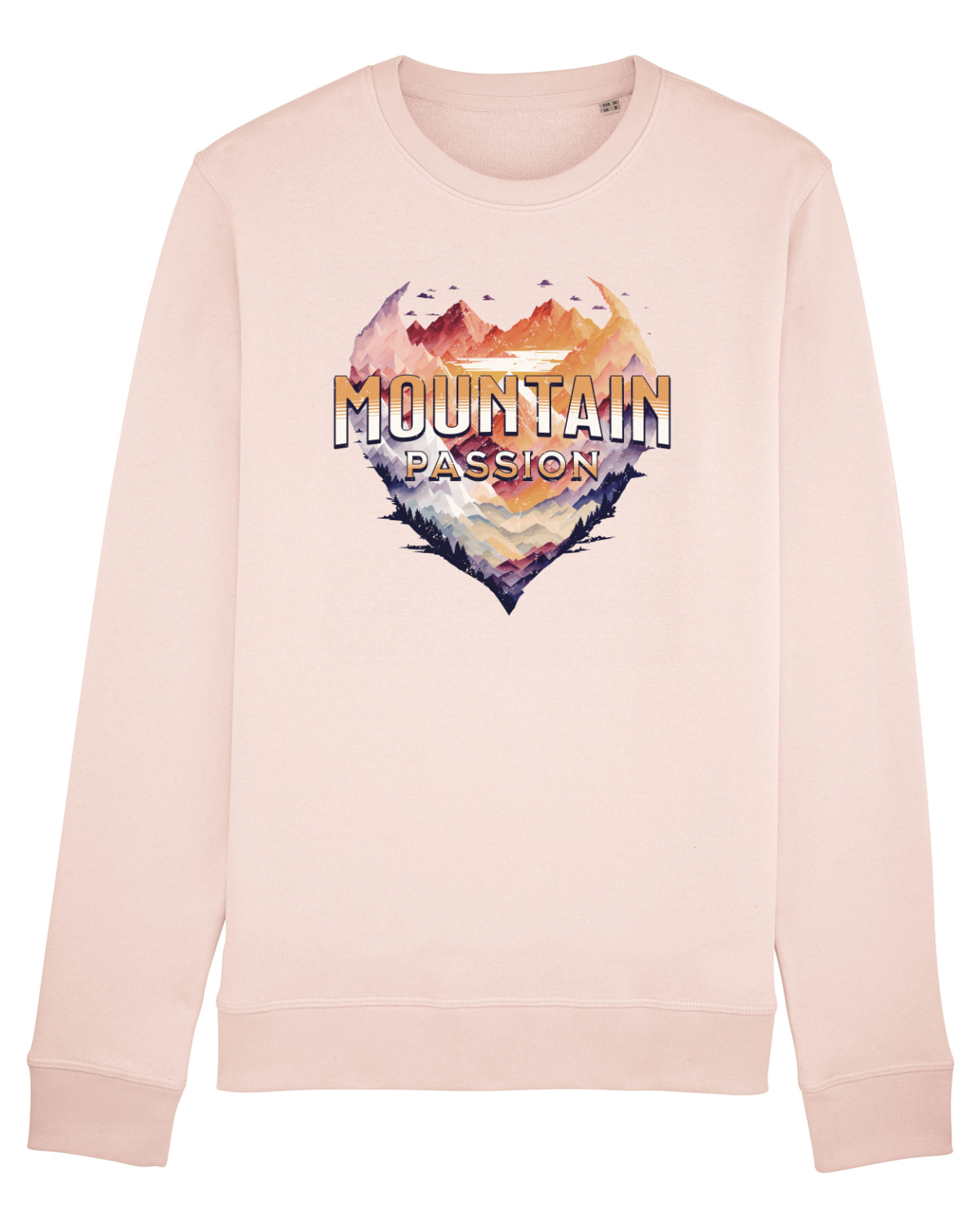 Bluză mânecă lungă Unisex Rise Candy Pink