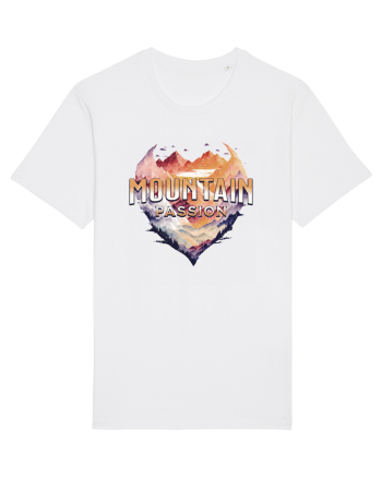 in stil grunge - Mountain passion White