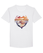 in stil grunge - Mountain passion Tricou mânecă scurtă guler larg Bărbat Skater