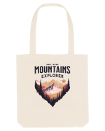 in stil grunge - Mountains explorer Sacoșă textilă
