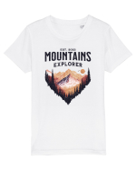 in stil grunge - Mountains explorer Tricou mânecă scurtă  Copii Mini Creator