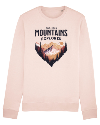 in stil grunge - Mountains explorer Candy Pink