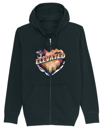 in stil grunge - Our hearts want to get elevated Black