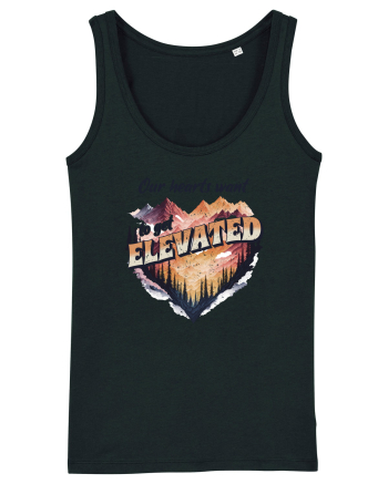in stil grunge - Our hearts want to get elevated Black