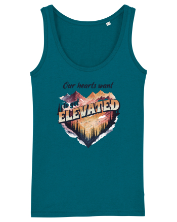 in stil grunge - Our hearts want to get elevated Ocean Depth