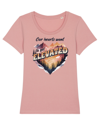in stil grunge - Our hearts want to get elevated Canyon Pink