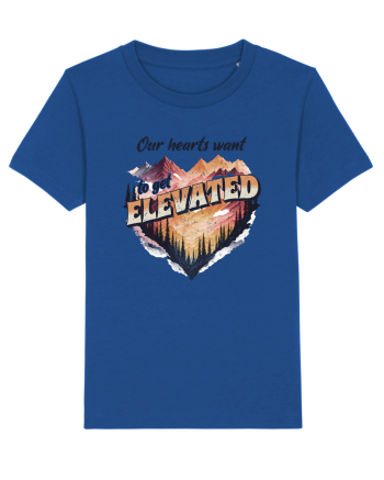 in stil grunge - Our hearts want to get elevated Majorelle Blue