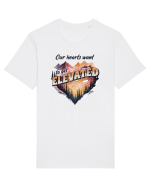 in stil grunge - Our hearts want to get elevated Tricou mânecă scurtă Unisex Rocker