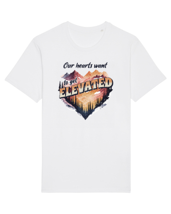 in stil grunge - Our hearts want to get elevated White