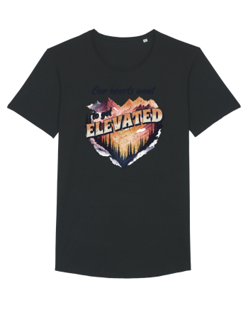 in stil grunge - Our hearts want to get elevated Black