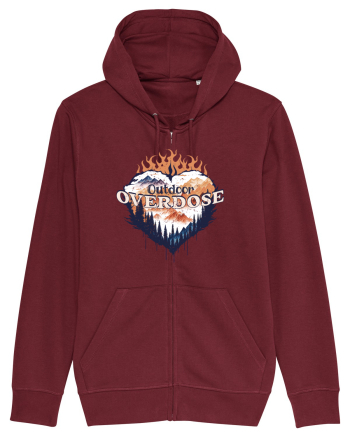 in stil grunge - Outdoor overdose Burgundy