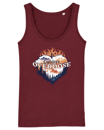 in stil grunge - Outdoor overdose Burgundy