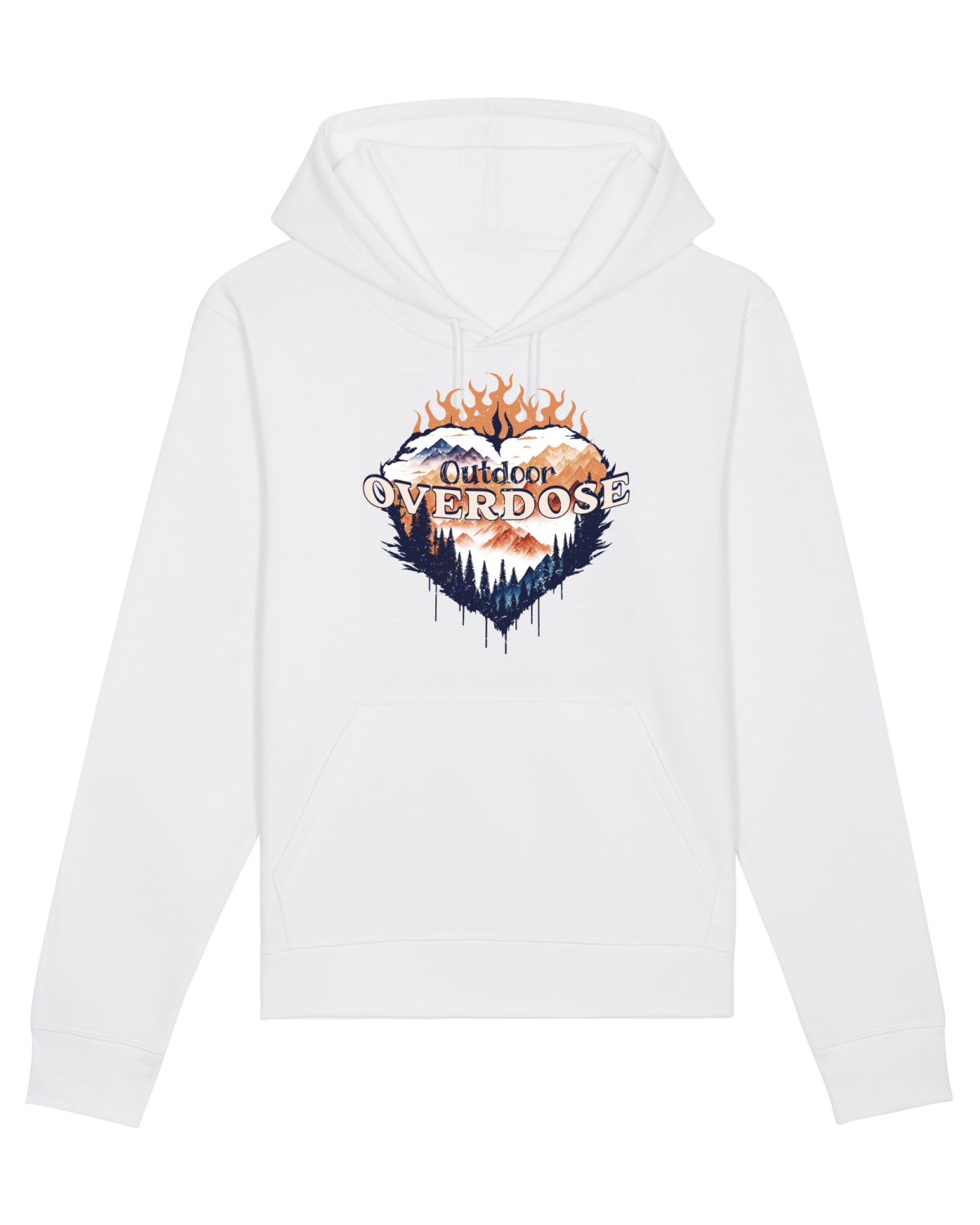 Hanorac Unisex Drummer White