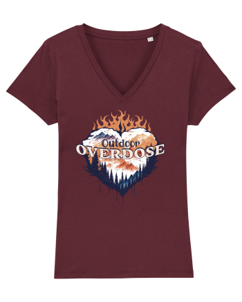 in stil grunge - Outdoor overdose Burgundy