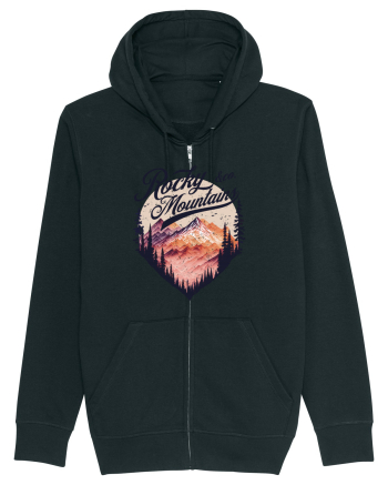 in stil grunge - Rocky Mountains and co Black