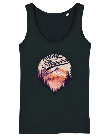 in stil grunge - Rocky Mountains and co Black
