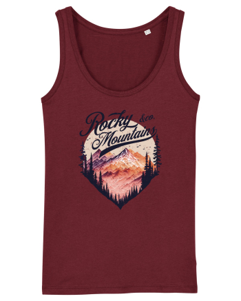 in stil grunge - Rocky Mountains and co Burgundy