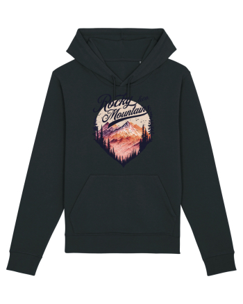 in stil grunge - Rocky Mountains and co Black