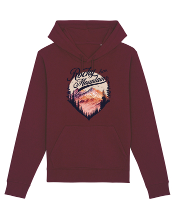 in stil grunge - Rocky Mountains and co Burgundy