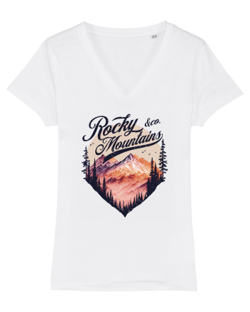 in stil grunge - Rocky Mountains and co White