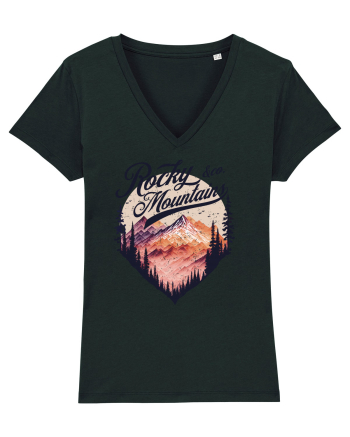 in stil grunge - Rocky Mountains and co Black