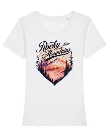 in stil grunge - Rocky Mountains and co White
