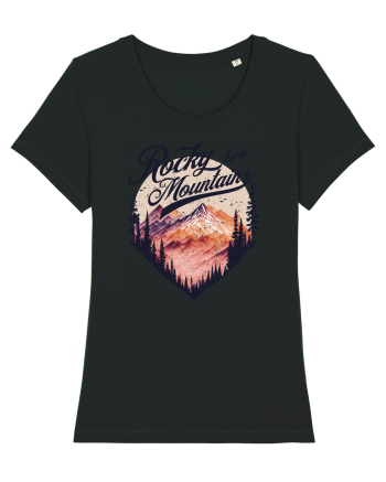 in stil grunge - Rocky Mountains and co Black
