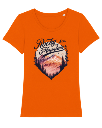 in stil grunge - Rocky Mountains and co Bright Orange