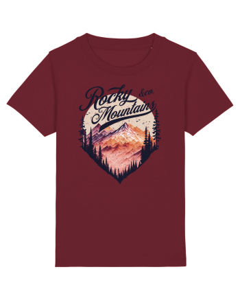 in stil grunge - Rocky Mountains and co Burgundy