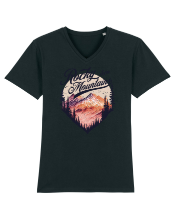 in stil grunge - Rocky Mountains and co Black