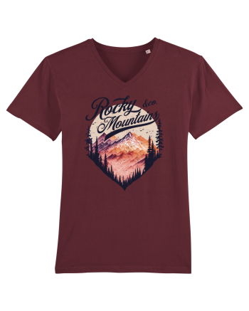 in stil grunge - Rocky Mountains and co Burgundy