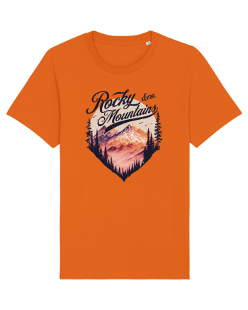 in stil grunge - Rocky Mountains and co Bright Orange