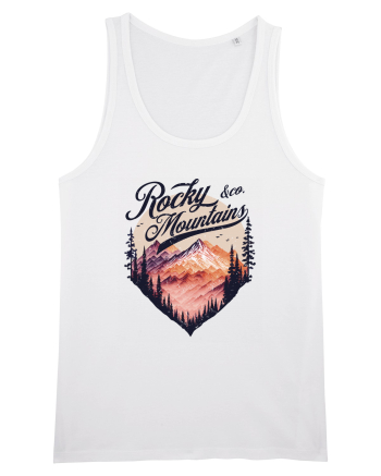 in stil grunge - Rocky Mountains and co White