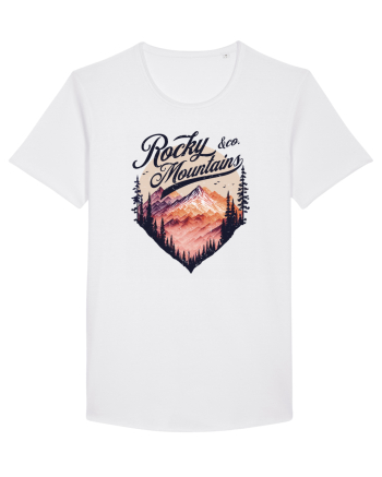 in stil grunge - Rocky Mountains and co White