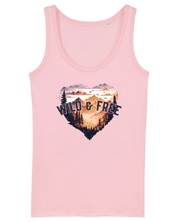 in stil grunge - Wild and free Cotton Pink