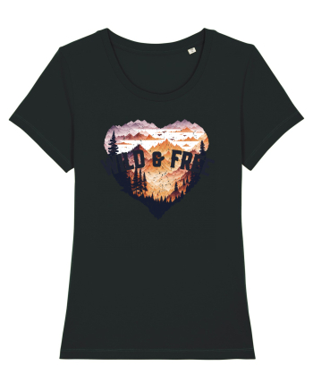 in stil grunge - Wild and free Black