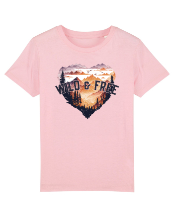 in stil grunge - Wild and free Cotton Pink