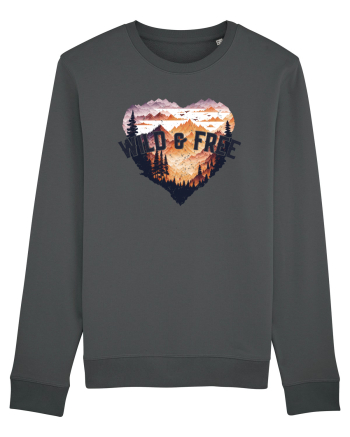 in stil grunge - Wild and free Anthracite