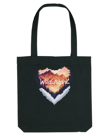 in stil grunge - Wild heart Black