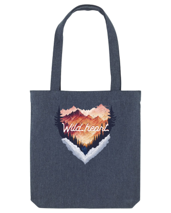 in stil grunge - Wild heart Midnight Blue