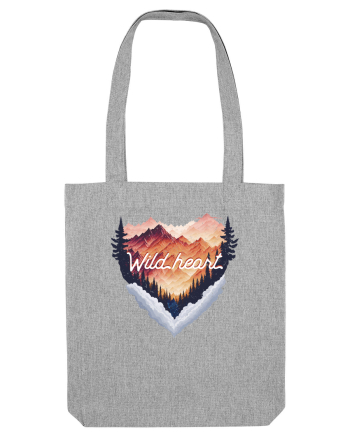 in stil grunge - Wild heart Heather Grey