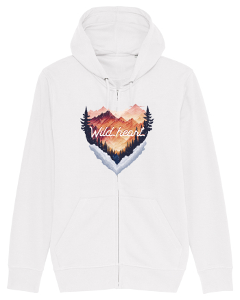 in stil grunge - Wild heart White